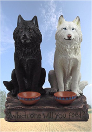 WD30950 Wolf Legend Wolf Pair